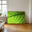 Load image into Gallery viewer, Abstract Macro Green Leaf Wall Art Print