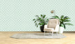 Load image into Gallery viewer, Judith Avenue Retro Vintage Green Wallpaper