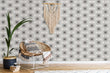 Load image into Gallery viewer, Petra Place Retro Vintage Geometric Floral Wallpaper