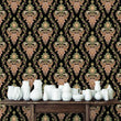 Load image into Gallery viewer, Audrey Rae Victorian Floral Damask Wallpaper