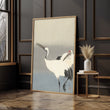 Load image into Gallery viewer, Two Cranes, by Ohara Koson, circa 1877-1945