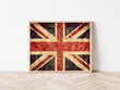 Load image into Gallery viewer, Vintage London Flag Wall Art Print
