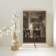 Load image into Gallery viewer, Interior with Cello, by Carl Vilhelm Holsoe, circa 1863-1935