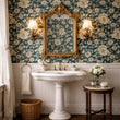 Load image into Gallery viewer, Oren Gardens Antique Floral Peel and Stick and Traditional Wallpaper
