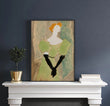 Load image into Gallery viewer, Portrait of Yvette Guilbert, by Henri de Toulouse-Lautrec, circa 1864-1901