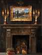 Load image into Gallery viewer, Vintage Landscape Painting of an English Castle Wall Art Print