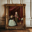 Load image into Gallery viewer, Prince Balthasar Charles with a Dwarf, by Diego Valazquez, circa 1631