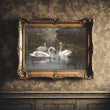 Load image into Gallery viewer, White Swans, by Jan Van Essen, circa 1908