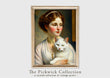 Load image into Gallery viewer, Vintage Painting of a Victorian Woman and her Cat