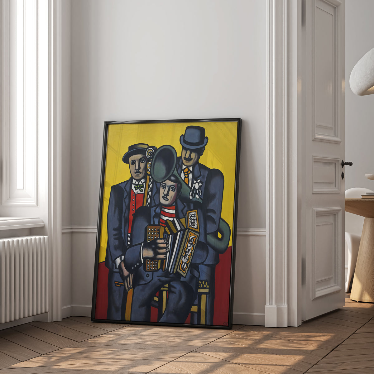Three Musicians, by Fernand Leger, circa 1944 – Pickwick and Elm