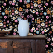 Load image into Gallery viewer, Kilda's Gardens Dark Floral Chintz Wallpaper