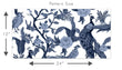 Load image into Gallery viewer, Wedgewood Walk Victorian Peacock Chinoiserie Wallpaper