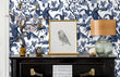 Load image into Gallery viewer, Wedgewood Walk Victorian Peacock Chinoiserie Wallpaper