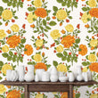 Load image into Gallery viewer, Airgold Drive Cottage Floral Print Wallpaper