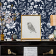 Load image into Gallery viewer, White Swan Alley Floral Wallpaper