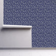 Load image into Gallery viewer, Fetter Lane Blue Botanical Wallpaper