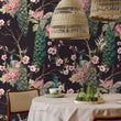Load image into Gallery viewer, Ursula Way Chinoiserie Peacock Wallpaper