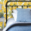 Load image into Gallery viewer, Yellow Rose Court Floral Wallpaper