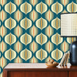 Load image into Gallery viewer, Martha Mid-Century Modern Wallpaper