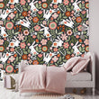 Load image into Gallery viewer, Tenterden Gardens Woodland Rabbit Wallpaper