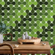 Load image into Gallery viewer, Liverpool Green Retro Wallpaper