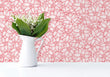 Load image into Gallery viewer, Adrian Avenue Pink Flower Garden Wallpaper