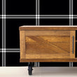 Load image into Gallery viewer, Callaby Terrace Black and White Plaid Wallpaper