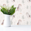 Load image into Gallery viewer, Aaron Hill Woodland Forest Owls Wallpaper