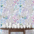 Load image into Gallery viewer, Ebury Mews Watercolor Floral Wallpaper
