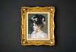 Load image into Gallery viewer, Young Girl in a Pink and Black Hat, by Pierre-Auguste Renoir, circa 1890