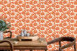 Load image into Gallery viewer, Mid Century Modern floral vintage peel and stick wallpaper