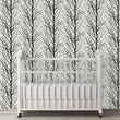 Load image into Gallery viewer, Thaives Inn Winter Forest Peel and Stick Wallpaper