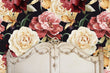 Load image into Gallery viewer, Abbots Manor Victorian Floral Peel and Stick Wallpaper