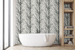 Load image into Gallery viewer, Thaives Inn Winter Forest Peel and Stick Wallpaper