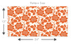 Load image into Gallery viewer, Mid Century Modern floral vintage peel and stick wallpaper
