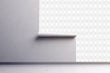 Load image into Gallery viewer, Mid Century Modern geometric grey peel and stick wallpaper