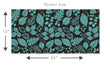 Load image into Gallery viewer, Botanical Wallpaper, Dark Wallpaper, Peel and Stick Wallpaper, Leaf Wallpaper, Black Wallpaper, Victorian Wallpaper, Fabric Wallpaper