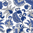 Load image into Gallery viewer, Blue Chinoiseries peel and stick wallpaper