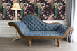 Load image into Gallery viewer, Antique Chinoiserie black and pink peacock peel and stick wallpaper