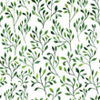 Load image into Gallery viewer, Green farmhouse botanical peel and stick wallpaper