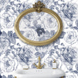Load image into Gallery viewer, Three Quays Walk Floral Wallpaper