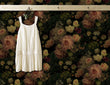 Load image into Gallery viewer, Antique Victorian dark floral rose botanical peel and stick wallpaper