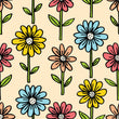 Load image into Gallery viewer, Girls nursery floral peel and stick wallpaper