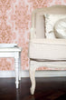 Load image into Gallery viewer, Victorian antique pink damask peel and stick wallpaper