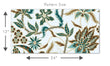 Load image into Gallery viewer, Blue chinoiserie Victorian peel and stick wallpaper