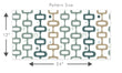 Load image into Gallery viewer, Geometric Mid-century modern peel and stick wallpaper