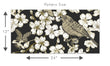 Load image into Gallery viewer, Dark floral Chinoiserie Peel and Stick Wallpaper