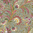 Load image into Gallery viewer, Victorian floral peel and stick wallpaper
