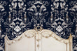 Load image into Gallery viewer, Victorian fairytale woodland dark floral peel and stick wallpaper