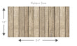 Load image into Gallery viewer, Wood farmhouse cottage wallpaper peel and stick